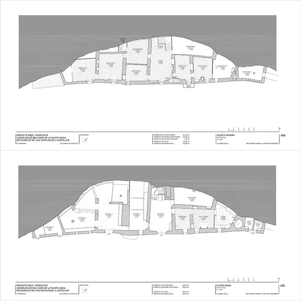 Rehabilitación del mas d’Esplugues